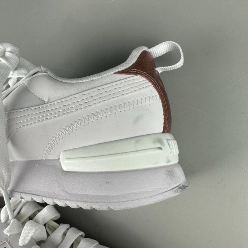 Puma R78 Raw Metallics Sneaker in White Rose Gold - Picture 6 of 8